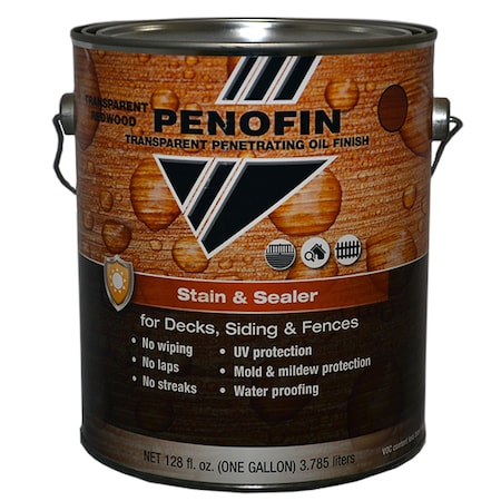 Penofin 1 Gal Transparent Redwood Stain & Sealer Transparent Stain & Sealer FSSTRGA